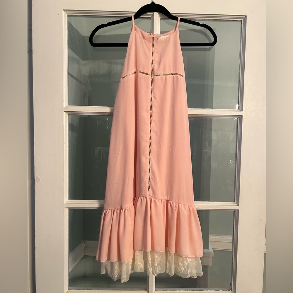 Blush pink altard state dress